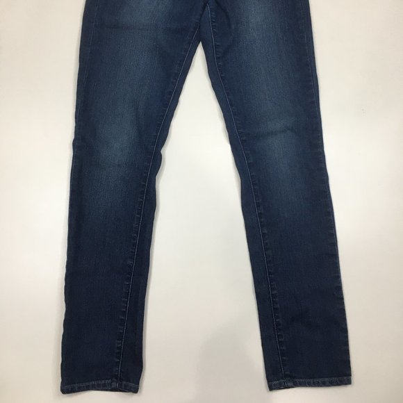 PAIGE Premium Denim Wellington Wash PEG SKINNY 5 Pocket Logo Hardware Jeans - Picture 7 of 13